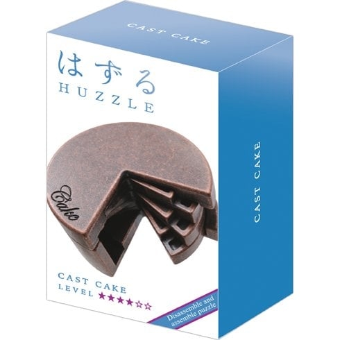 Hanayama - Cast Cake - Metal Brain Teaser Puzzle Lvl4