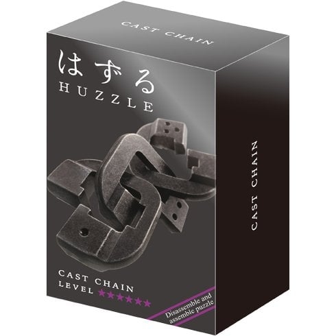 Hanayama - Cast Chain - Metal Brain Teaser Puzzle Lvl6