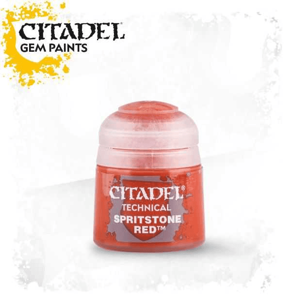 Pot de peinture Technical Spiritstone Red 12ml 27-12 - Citadel