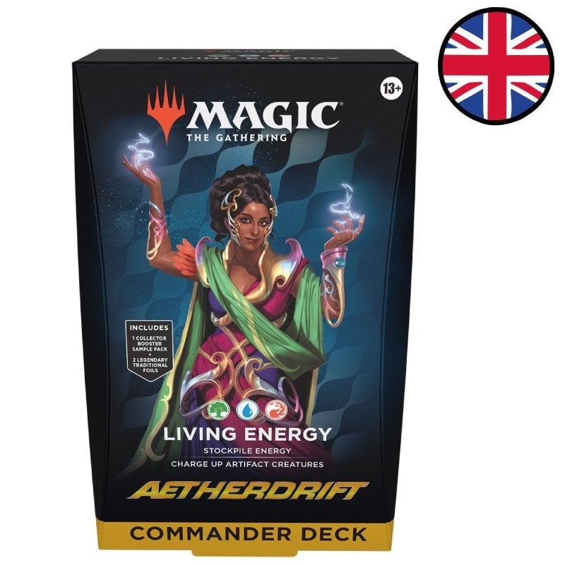 Aetherdrift Commander Deck Living Energy - Magic EN