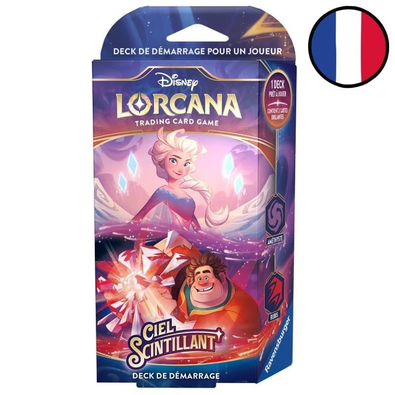 Deck de démarrage Elsa et Ralph Ciel Scintillant Chapitre 5 - Disney Lorcana FR