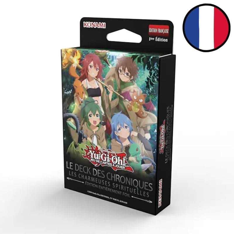 Le deck des chroniques - Les Charmeuses Spirituelles (Édition entièrement Foil) - Yu-Gi-Oh! FR