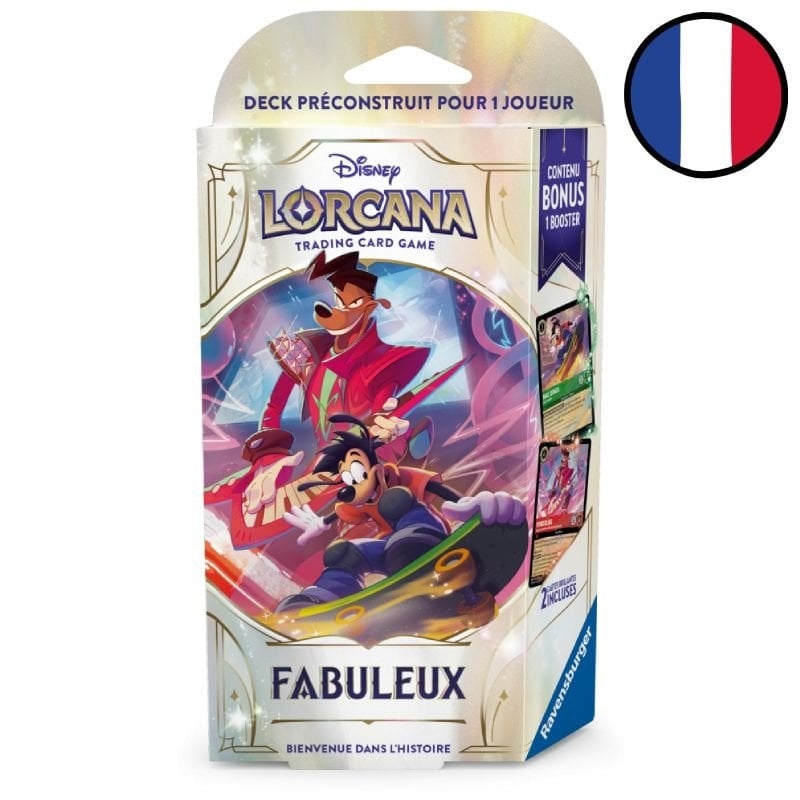 Deck de démarrage Powerline et Max Fabuleux Chapitre 9 - Disney Lorcana FR