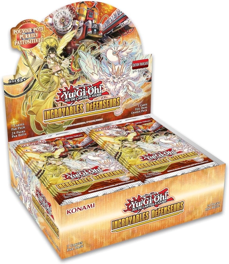 Boite de 24 Boosters Incroyables Défenseurs - Yu-Gi-Oh! FR