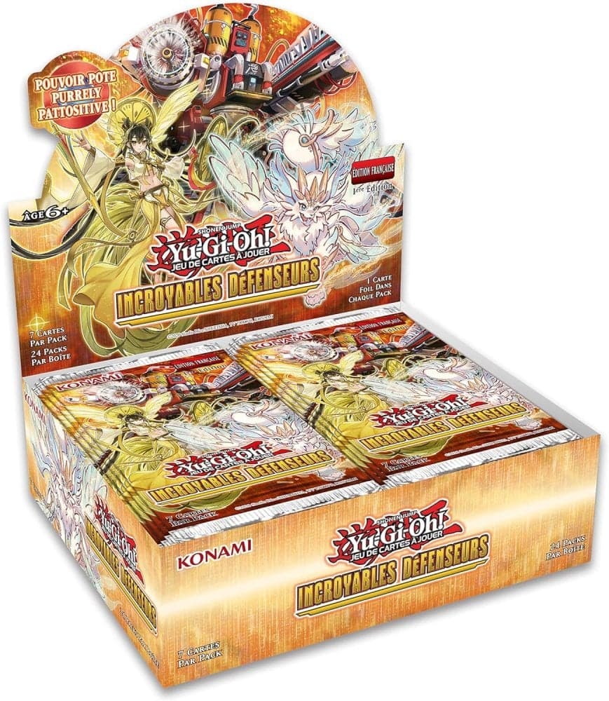 Display of 24 Amazing Defenders Booster Packs - Yu-Gi-Oh! FR