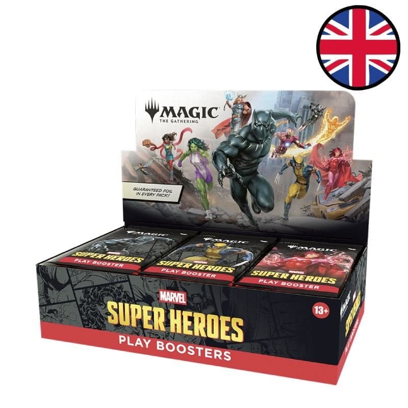 Boite de 30 boosters de jeu Marvel Super Heroes - Magic EN