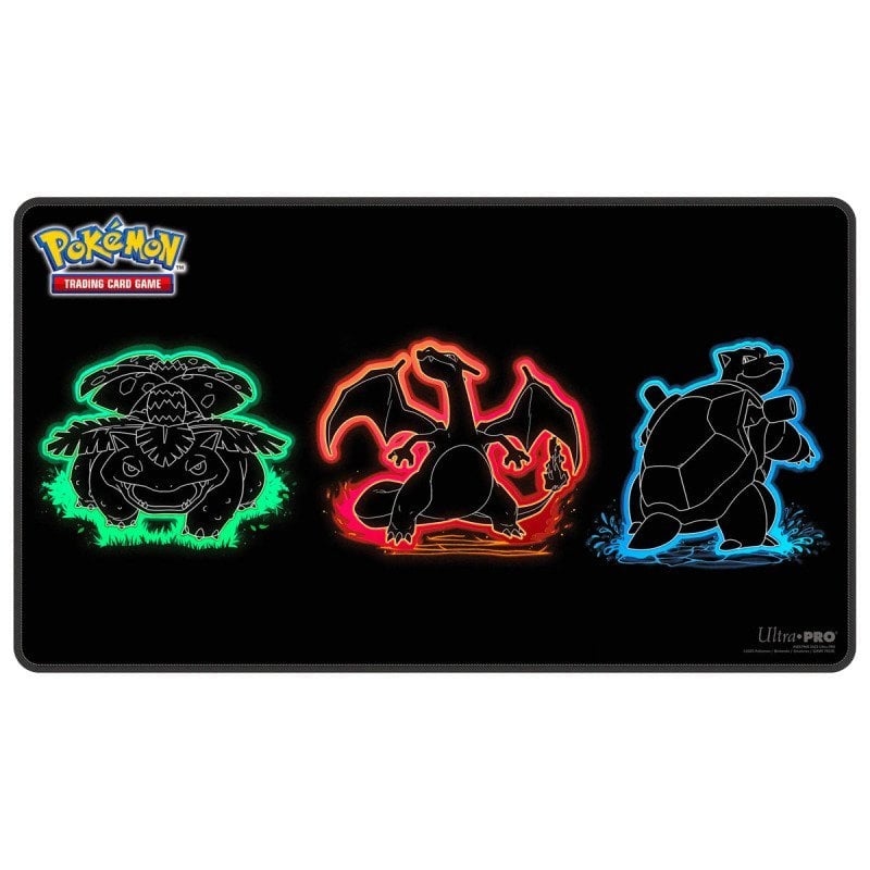 Pokémon Neon Kanto Foil - Venusaur, Charizard and Blastoise - Ultra Pro