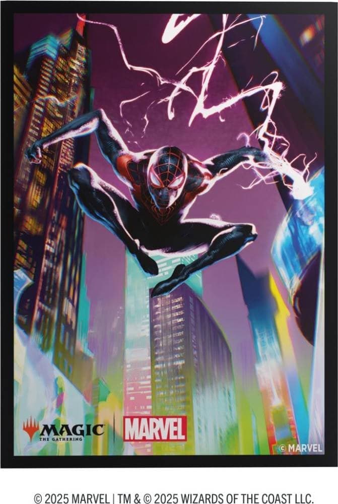 105 Marvel's Spider-Man Art Sleeves 66 x 92 mm - Miles Morales - Gamegenic