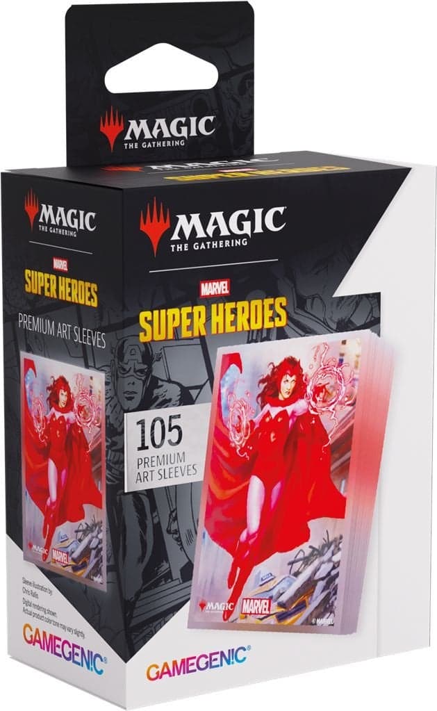 105 Marvel Super Heroes Premium Art Sleeves 66 x 92 mm - The Scarlet Witch - Gamegenic