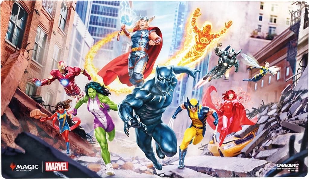 Tapis de jeu Shiny Marvel Super Heroes - Gamegenic