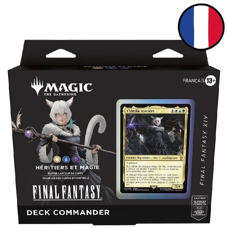 Magic: The Gathering — FINAL FANTASY Commander Deck Héritiers et Magie - Magic FR