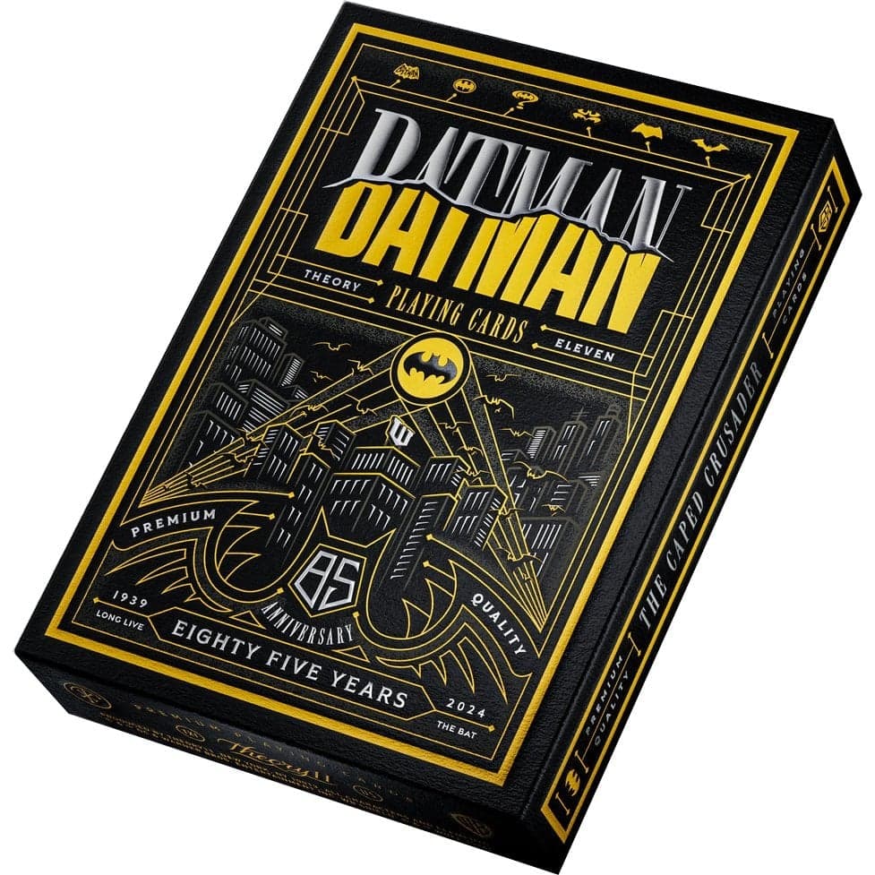 Jeu de 54 Cartes Batman 85 anniversary - Theory11