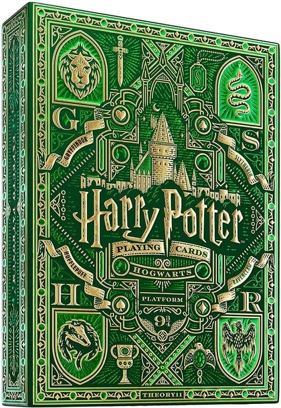 Theory11 - 54 Playing Cards Harry Potter Green Slytherin