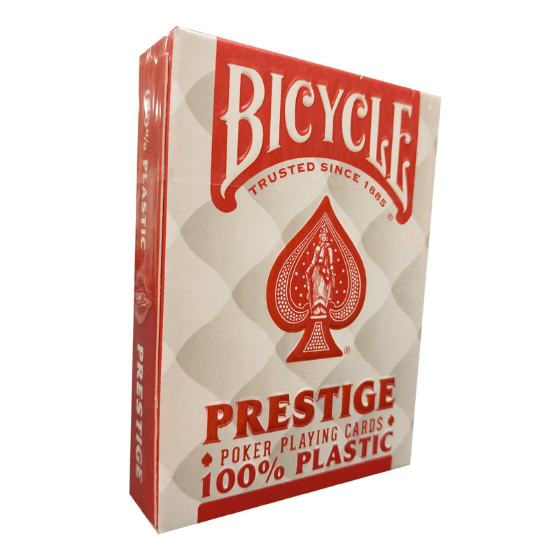 Bicycle 54 Playing Cards Prestige Red Back
