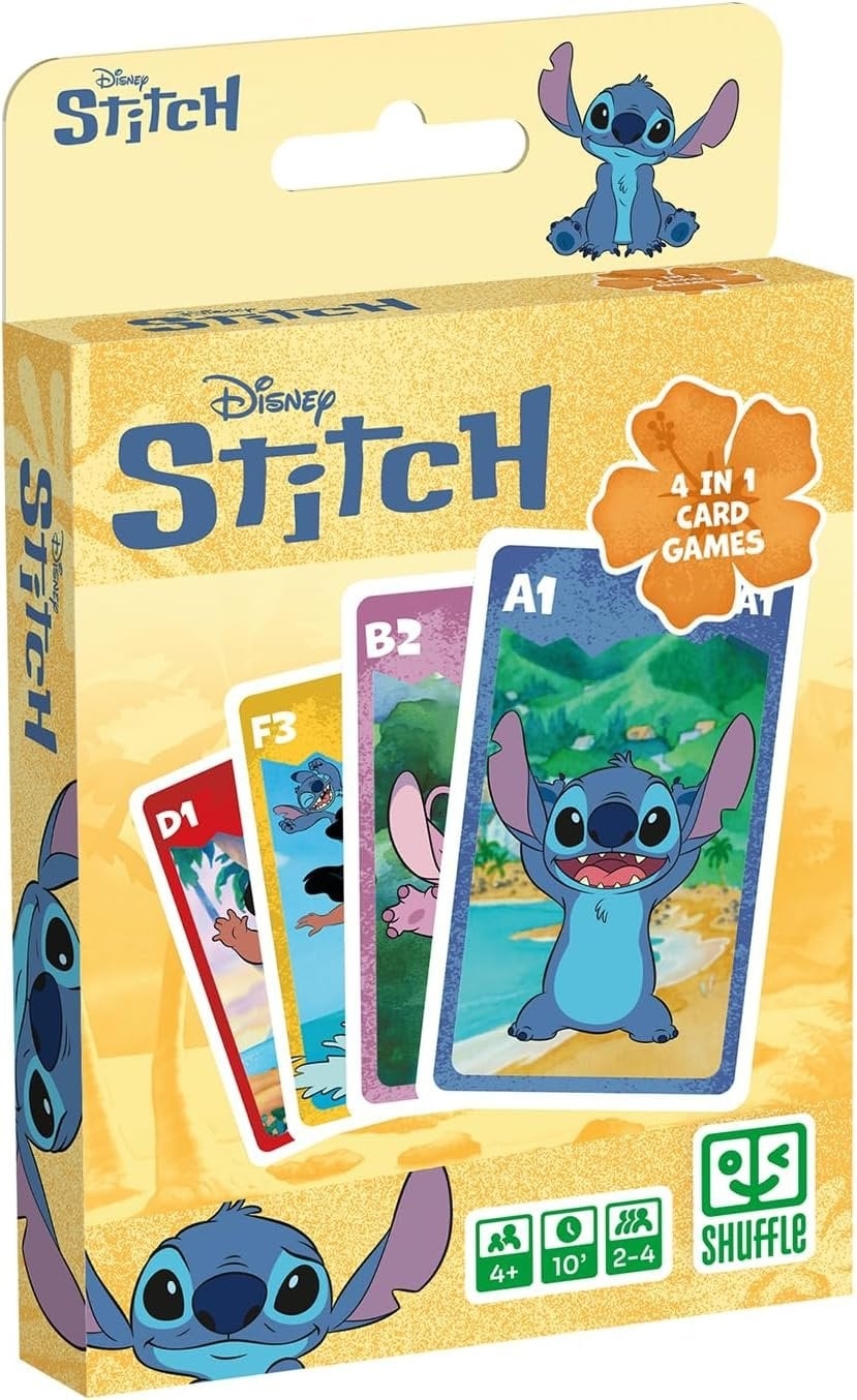 Jeu de Famille 4 en 1 - Stitch