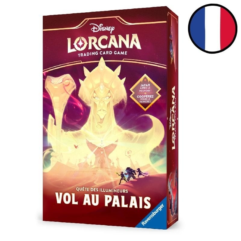 Coffret Quête des Illumineurs Vol au Palais Le Règne de Jafar Chapitre 8 - Disney Lorcana FR