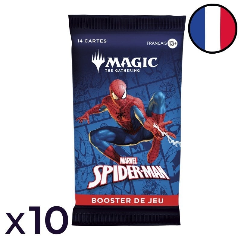 Magic: The Gathering — Marvel's Spider-Man Set of 10 Play Boosters - Magic FR
