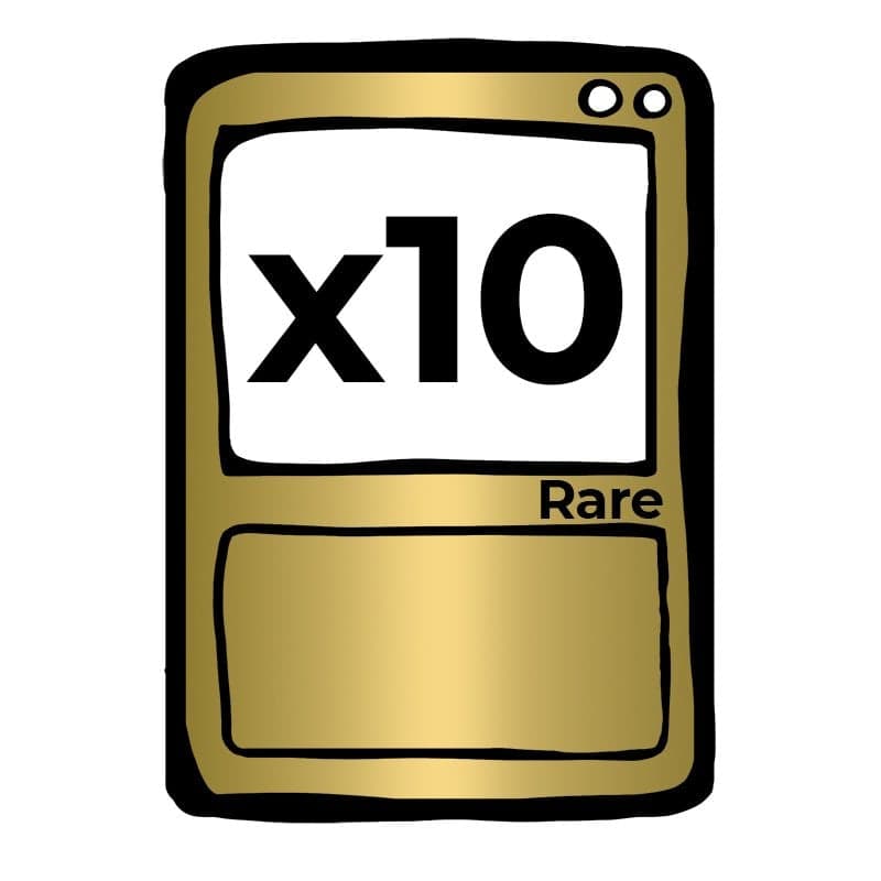 Set of 10 Rares Cards Nmint/Mint FR or EN