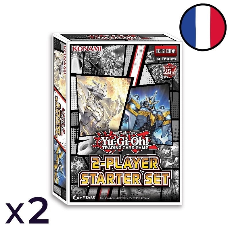 Lot de 2 Kits de démarrage pour 2 joueurs - Yu-Gi-Oh! FR