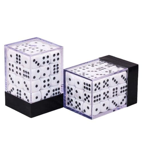 Dé 6 faces - Lot de 36 dés - 12mm - Blanc - Epic Forge