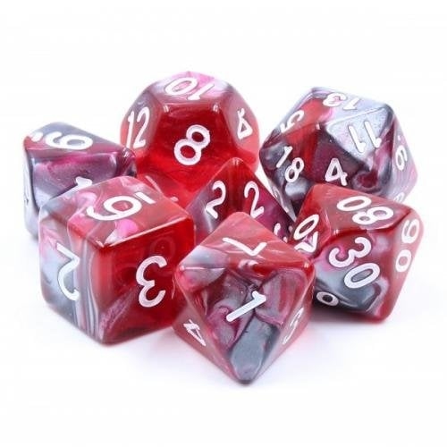 Lot de 7 dés - Dragon's Blood - Epic Forge