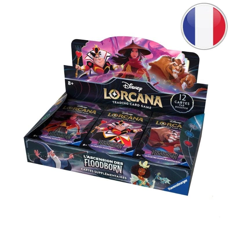 Display de 24 boosters L'Ascension des Floodborn Chapitre 2 - Disney Lorcana - Réimpression - FR