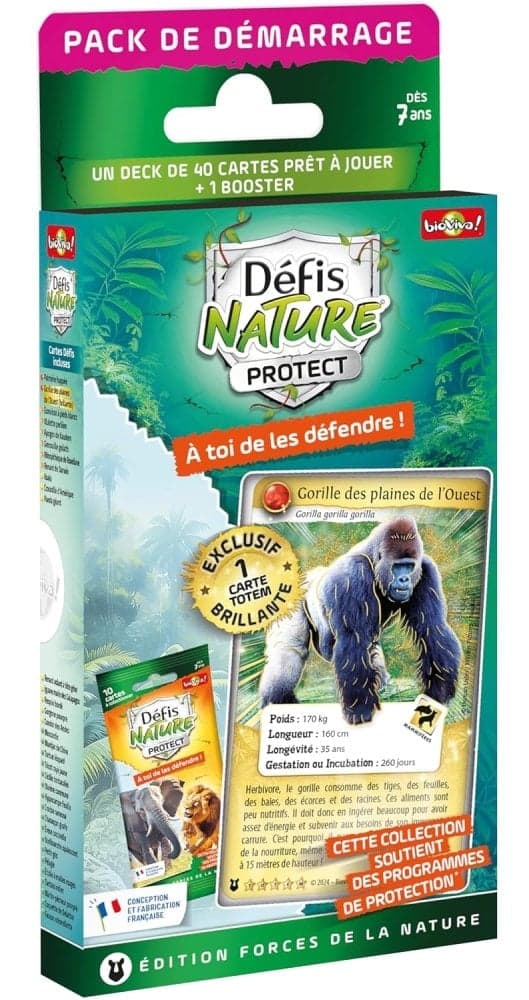 Starter Pack - Gorilla - Nature Challenge Protect FR