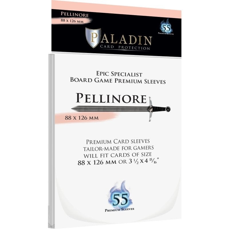 55 pochettes transparentes Pellinore (88 × 126 mm) - Paladin