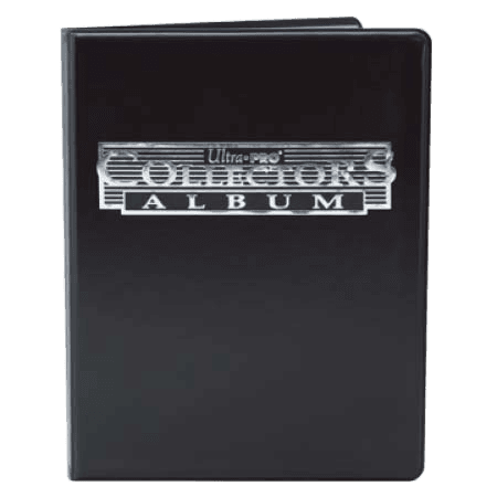 Black 4-Pocket Collectors Portfolio - Ultra Pro
