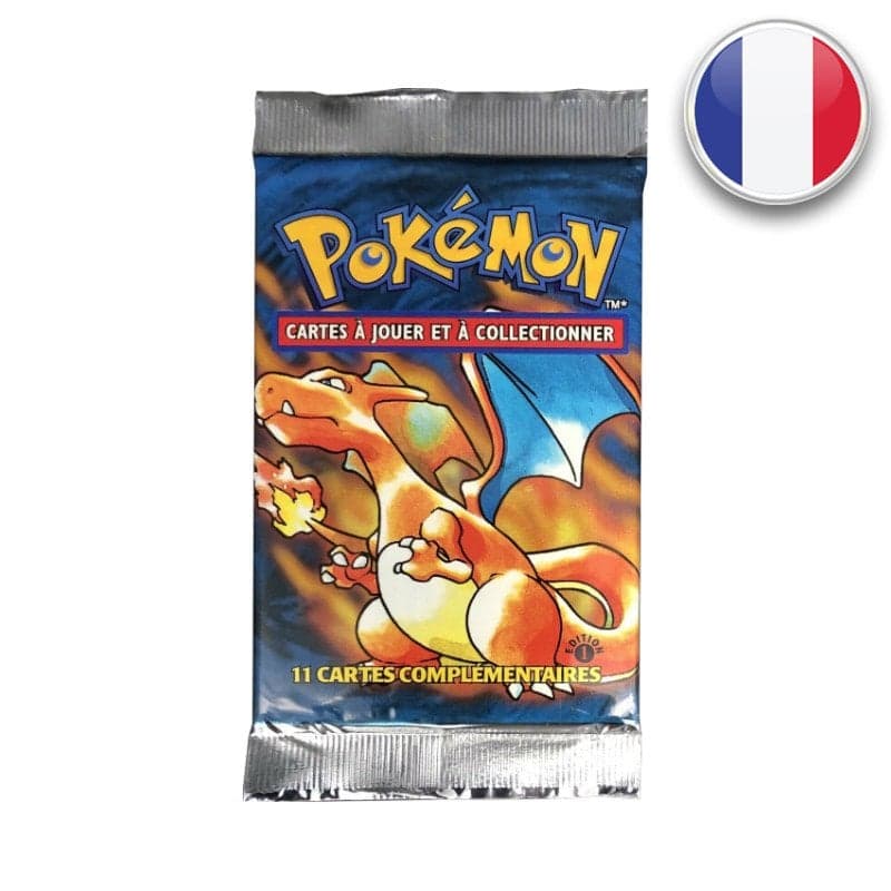 Base Set Edition 1 booster pack - Charizard - Heavy - Pokémon FR