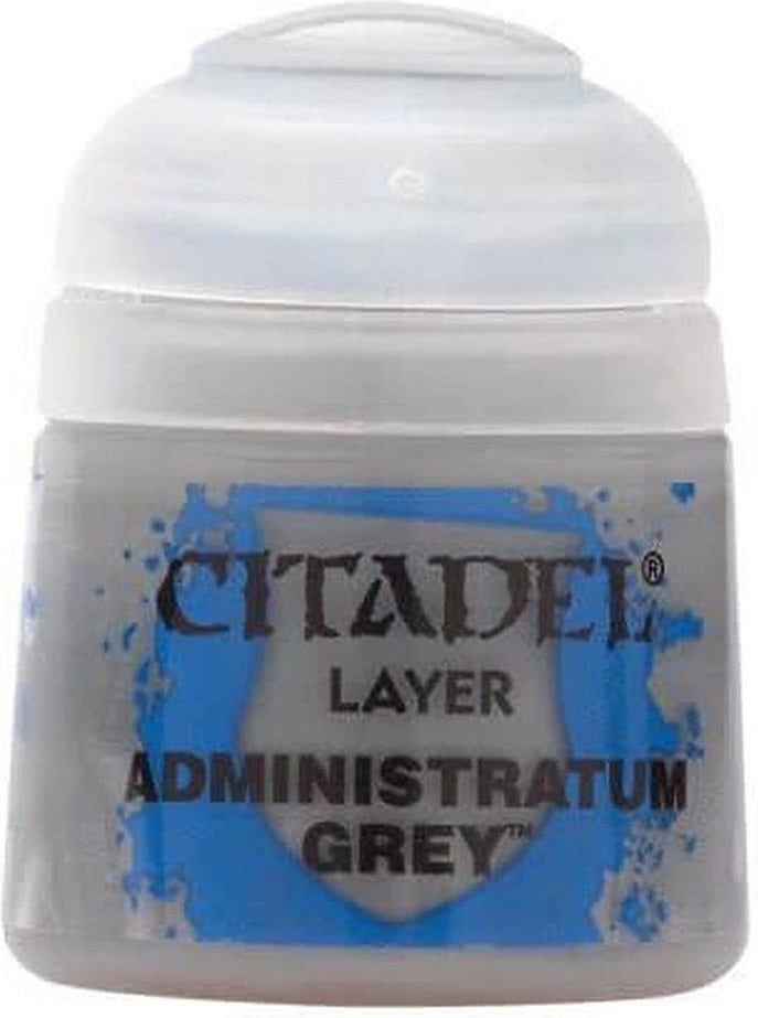 Pot de peinture Layer Administratum Grey 12ml 22-50 - Citadel