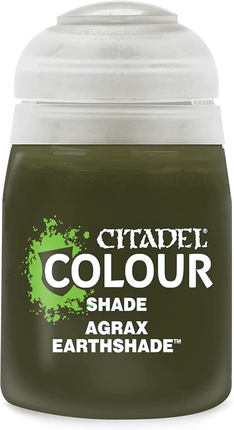Pot de peinture Shade Agrax Earthshade 18ml 24-15 - Citadel Colour