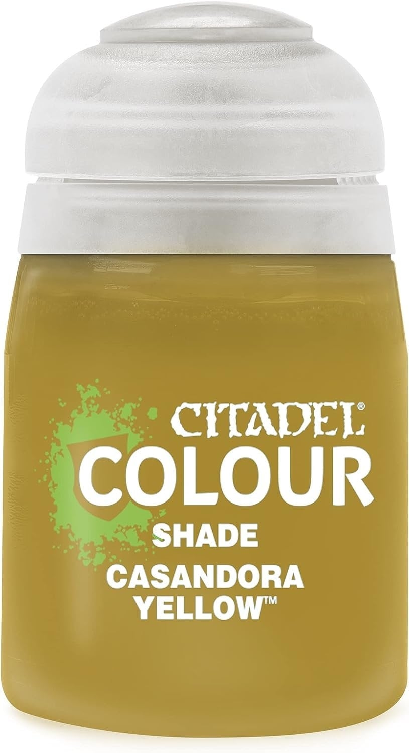 Pot de peinture Shade Casandora Yellow 18ml 24-18 - Citadel Colour