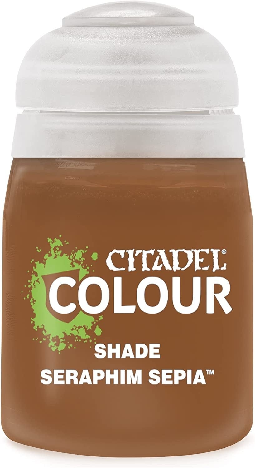 Pot de peinture Shade Seraphim Sepia 18ml 24-23 - Citadel Colour