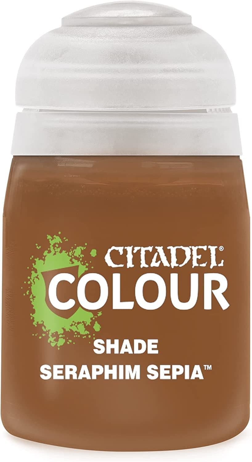 Pot de peinture Shade Seraphim Sepia 18ml 24-23 - Citadel Colour
