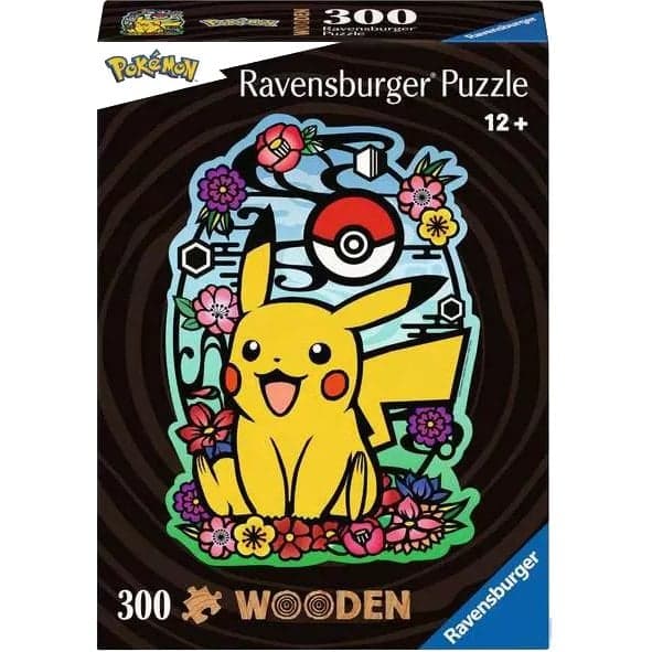 Puzzle 300 pièces bois - Pikachu (Ravensburger)