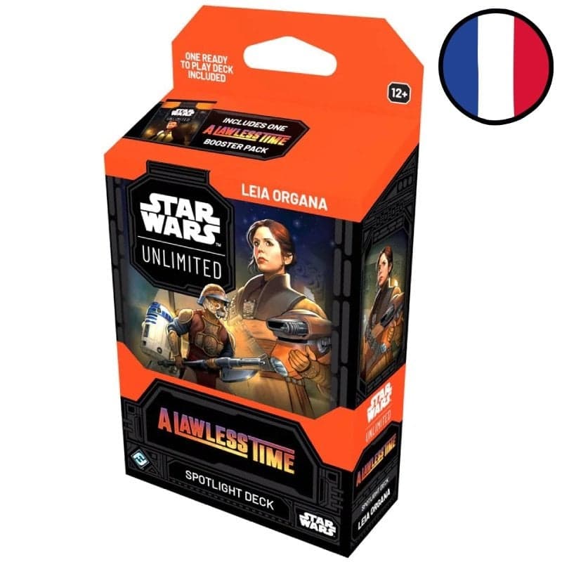Deck de démarrage Leia Organa Sans Foi Ni Loi - Star Wars Unlimited FR