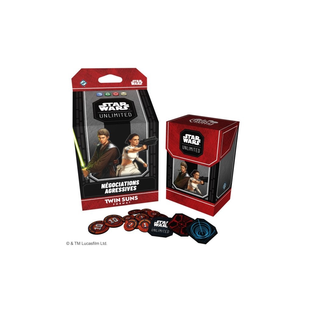 Deck Twin Suns 2026 - Négociations Agressives - Star Wars Unlimited FR
