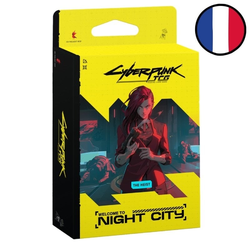 Welcome to Night City Starter Deck - The Heist - Cyberpunk TCG FR