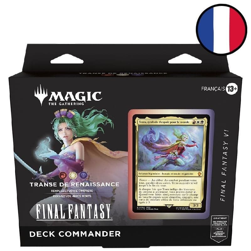 Magic: The Gathering — FINAL FANTASY Commander Deck Transe de Renaissance - Magic FR