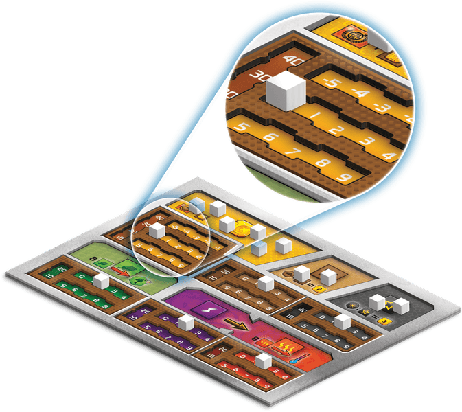 Terraforming Mars - Plateaux Joueurs