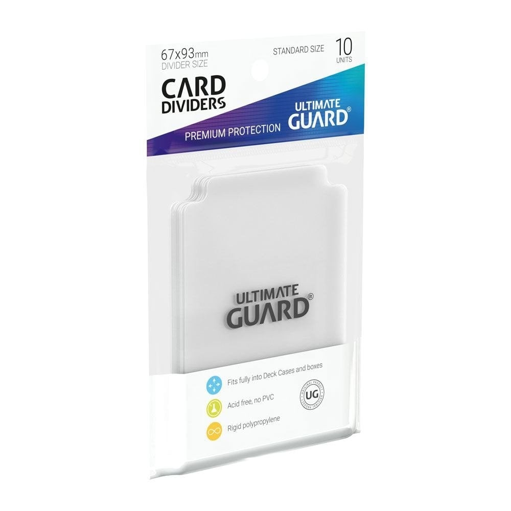 10 intercalaires Card Dividers Transparent - Ultimate Guard