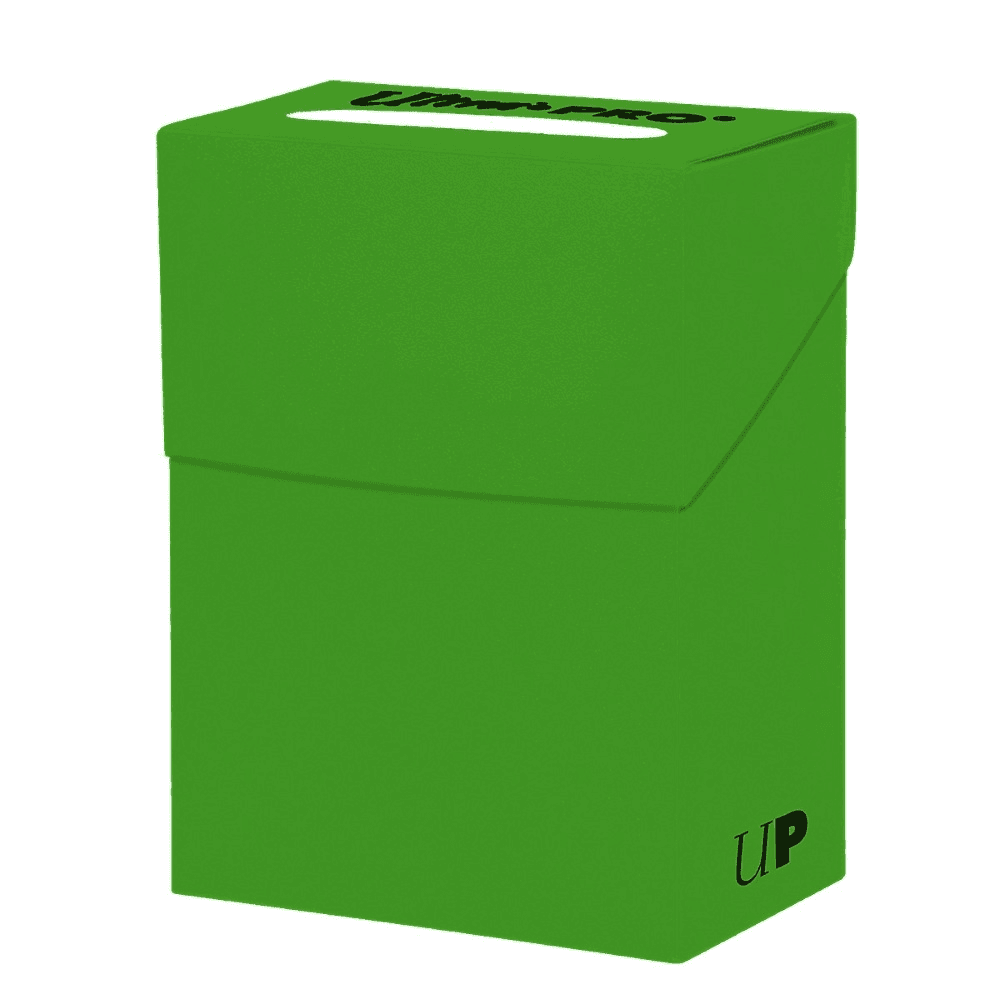 Deck Box 80+ Classique Vert Citron - Ultra Pro