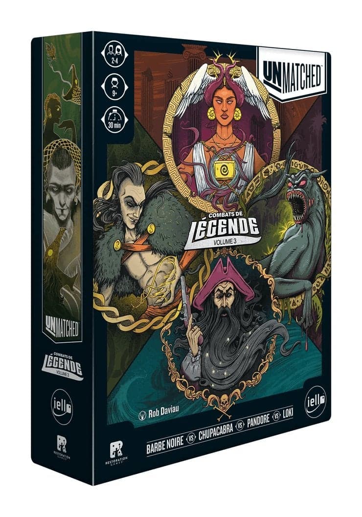 Unmatched : Combats de Légende - Volume 3