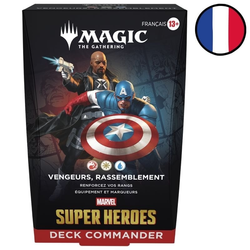 Deck Commander Marvel Super Heroes - Vengeurs, rassemblement - Magic FR