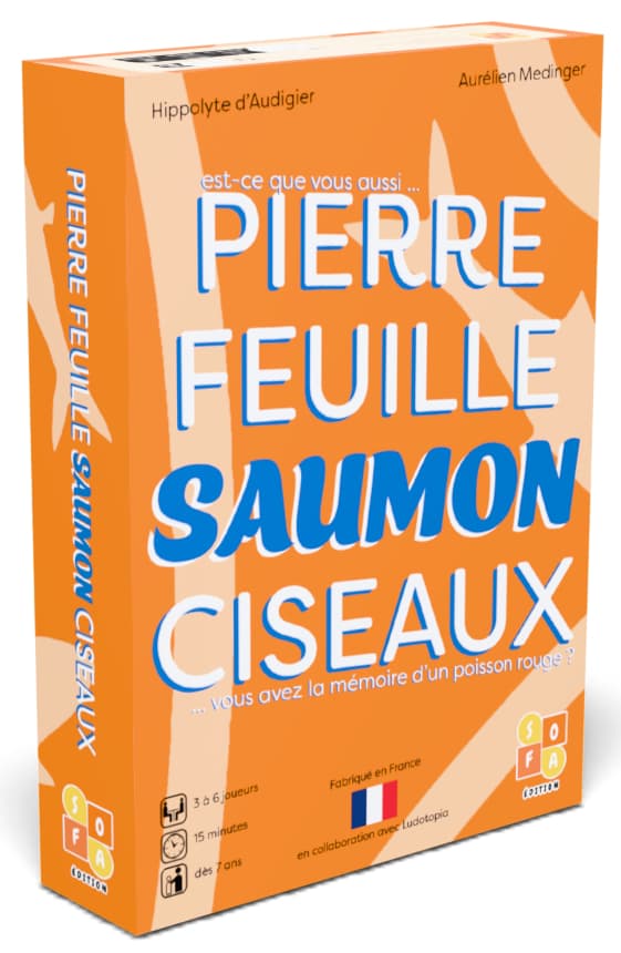 Pierre Feuille Saumon Ciseaux
