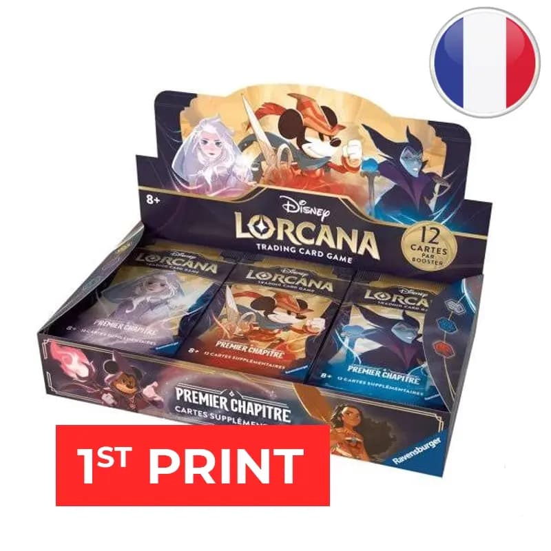 Boite de 24 boosters Premier Chapitre PREMIERE IMPRESSION - Disney Lorcana FR