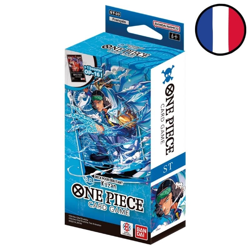 Blue Starter Deck Kuzan ST-33 - One Piece FR