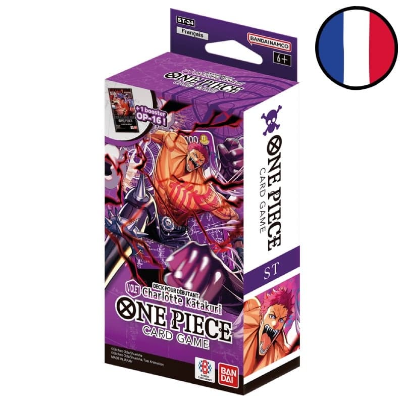 Purple Starter Deck Charlotte Katakuri ST-34 - One Piece FR