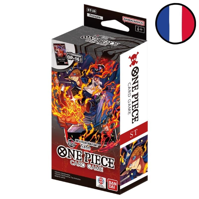 Red/Black Starter Deck Sabo ST-35 - One Piece FR